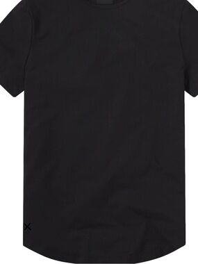 The Essential Black Crew Neck Short Sleeve T-Shirt Cotton